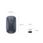 ΠΟΝΤΙΚΙ ΑΣΥΡΜΑΤΟ SLIM DESIGN LIGHT GREY MU001 90373 ΓΚΡΙ UGREEN