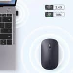 ΠΟΝΤΙΚΙ ΑΣΥΡΜΑΤΟ SLIM DESIGN LIGHT GREY MU001 90373 ΓΚΡΙ UGREEN