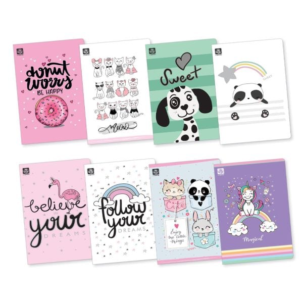 ΤΕΤΡΑΔΙΟ ΚΑΡΦΙΤΣΑ 40Φ. 17Χ25 ΔΙΑΦΟΡΑ ΣΧΕΔΙΑ JOY SPECIAL TYPOTRUST