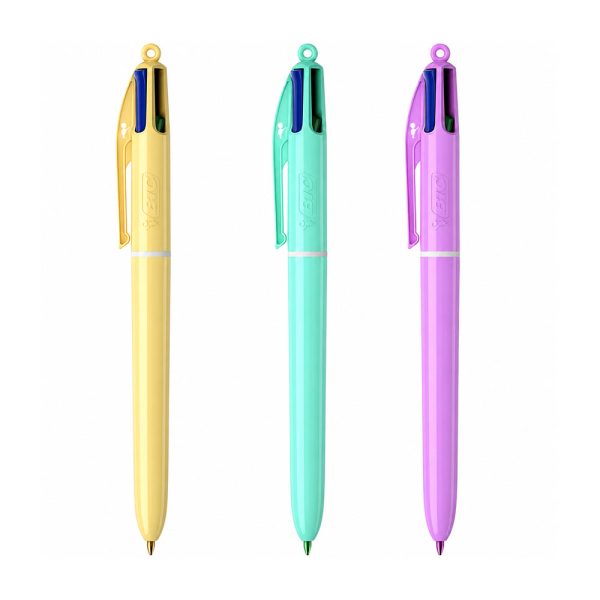 ΣΤΥΛΟ 4 COLOURS PASTEL 1.0mm ΠΑΣΤΕΛ ΑΠΟΧΡΩΣΕΙΣ 4 ΧΡΩΜΑΤΑ BIC