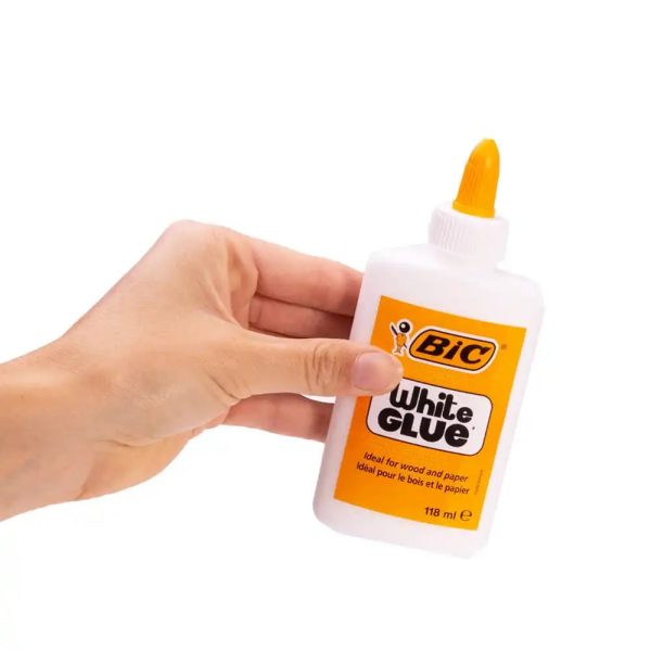ΥΓΡΗ ΚΟΛΛΑ WHITE GLUE ΓΙΑ ΧΑΡΤΙ & ΞΥΛΟ 118ml (9192583) BIC