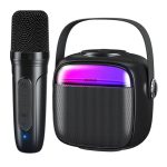 ΗΧΕΙΟ BLUETOOTH MINI KARAOKE D43 BLACK ΜΑΥΡΟ WEKOME