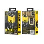 ΑΝΤΑΠΤΟΡΑΣ ΦΟΡΤΙΣΗΣ QC3.0 & POWER DELIVERY GaN USB-A USB-C 35W WP-U25 YELLOW ΚΙΤΡΙΝΟ WEKOME