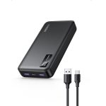 POWER BANK 2xUSB-A 1xUSB-C 20000mAh 20W ΜΑΥΡΟ PB312 UGREEN