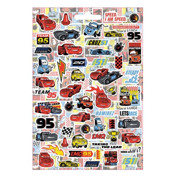 ΑΛΜΠΟΥΜ ΜΕ 300 ΑΥΤΟΚΟΛΛΗΤΑ ΠΑΙΔΙΚΟΥΣ ΗΡΩΕΣ CARS ΔΙΑΚΑΚΗΣ