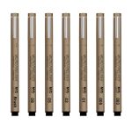 ΜΑΡΚΑΔΟΡΟΣ ΣΧΕΔΙΟΥ MICRO FINELINER PIGMENT ΜΑΥΡΟ ΣΕΤ 7ΤΜΧ M&G