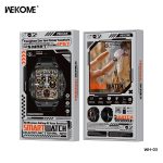 SMARTWATCH ΠΑΛΜΟΓΡΑΦΟΣ TOUGHAN SERIES IP67 SPORTS NFC WIRELESS CALLING GREY ΓΚΡΙ WH-03 WEKOME