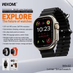 SMARTWATCH ΠΑΛΜΟΓΡΑΦΟΣ TITANIUM GOLD WH-02 WEKOME