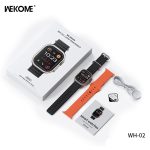 SMARTWATCH ΠΑΛΜΟΓΡΑΦΟΣ TITANIUM GOLD WH-02 WEKOME