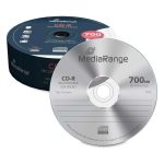 ΔΙΣΚΟΣ CD-R 700MB 80MIN 52X CAKE BOX 25ΤΜΧ (MR201) MEDIARANGE