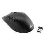 ΠΟΝΤΙΚΙ ΑΣΥΡΜΑΤΟ ANATOMIKO ΜΑΥΡΟ HIGHLINE SERIES 1600DPI 5 BUTTON MROS208 MEDIARANGE