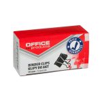 ΚΛΙΠ ΜΑΥΡΑ 19mm BINDER CLIPS ΣΥΣΚΕΥΑΣΙΑ 12ΤΜΧ OFFICE PRODUCTS