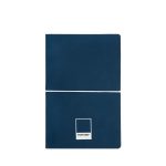 ΣΗΜΕΙΩΜΑΤΑΡΙΟ ΜΕ ΛΑΣΤΙΧΟ 192ΣΕΛ. 13x20cm ΜΠΛΕ PANTONE
