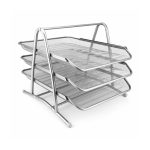 ΔΙΣΚΟΣ ΕΓΓΡΑΦΩΝ ΜΕΤΑΛΛΙΚΟΣ ΔΙΑΤΡΗΤΟΣ ΤΡΙΩΝ ΘΕΣΕΩΝ ΑΣΗΜΙ LEVIATAN DRECT