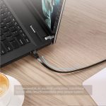 ΚΑΛΩΔΙΟ ΔΙΚΤΥΟΥ ETHERNET CAT7 FLAT CABLE PURE COPPER 20m ΜΑΥΡΟ NW106 UGREEN