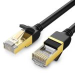 ΚΑΛΩΔΙΟ ΔΙΚΤΥΟΥ ETHERNET CAT7 F/FTP PURE COPPER 15m ΜΑΥΡΟ NW107 UGREEN