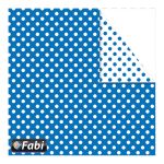 ΧΑΡΤΙ ΚΑΝΣΟΝ 50X70CM 300GR ΜΕ ΣΧΕΔΙΟ ΠΟΥΑ ΜΠΛΕ ΛΕΥΚΟ FABI