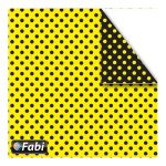 ΧΑΡΤΙ ΚΑΝΣΟΝ 50X70CM 300GR ΜΕ ΣΧΕΔΙΟ ΠΟΥΑ ΚΙΤΡΙΝΟ ΜΑΥΡΟ FABI