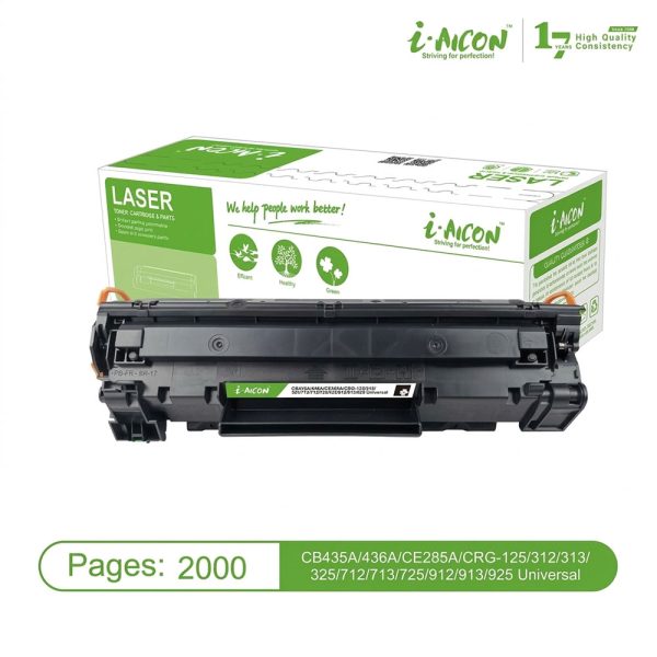 ΣΥΜΒΑΤΟ TONER ΣΥΜΒΑΤΟ ΜΕ HP CE285A (85A) BLACK - 2000 ΣΕΛΙΔΕΣ I.AICON