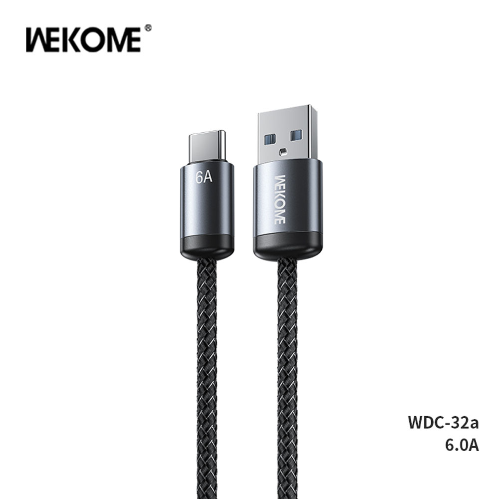 3230190-kalodio-fortisis-kai-metaforas-dedomenon-super-fast-6a-type-c-usb-1m-wdc-322a-mavro-wekome_0001_Layer 1 ΚΑΛΩΔΙΟ ΦΟΡΤΙΣΗΣ ΚΑΙ ΜΕΤΑΦΟΡΑΣ ΔΕΔΟΜΕΝΩΝ SUPER FAST 6A TYPE-C/USB 1M WDC-32a ΜΑΥΡΟ WEKOME