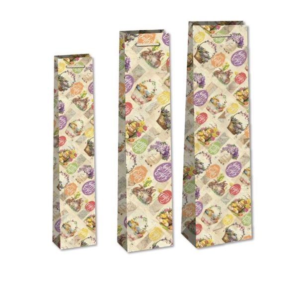 ΣΑΚΟΥΛΑ ΜΕ ΚΟΡΔΟΝΙ ΠΛΑΣΤΙΚΟΠΟΙΗΜΕΝΗ ΜΕ ΣΧΕΔΙΟ ΠΑΣΧΑΛΙΝΟ ΚΑΛΑΘΑΚΙΑ ΓΙΑ ΛΑΜΠΑΔΑ 42x9x8 NAKOS