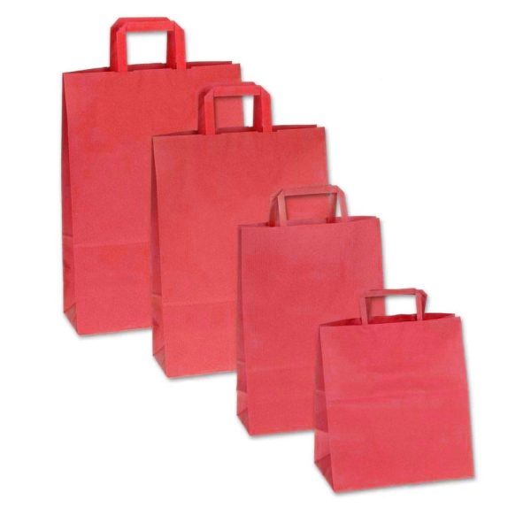 ΣΑΚΟΥΛΑ ΜΕ ΠΛΑΚΕ ΧΕΡΟΥΛΙ ΧΑΡΤΙΝΗ ΚΟΚΚΙΝΗ 26Χ38Χ11