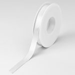 ΚΟΡΔΕΛΑ ΣΑΤΕΝ ΜΟΝΗ ΟΨΗΣ ΛΕΥΚΟ 6mmx50m ΝΑΚΟΣ