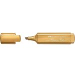 ΜΑΡΚΑΔΟΡΟΣ ΥΠΟΓΡΑΜΜΙΣΗΣ TEXTLINER 46 METALLIC 154650 ΧΡΥΣΟ FABER CASTELL