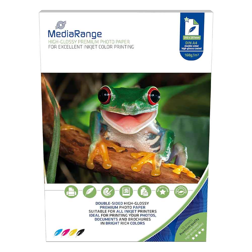 8100694-fotografiko-charti-gia-ektypoti-inkjet-high-glossy-din-double-sided-160g-m²-50fylla-a4-21x29-mediarange ΦΩΤΟΓΡΑΦΙΚΟ ΧΑΡΤΙ ΓΙΑ ΕΚΤΥΠΩΤΗ INKJET HIGH GLOSSY DIN DOUBLE SIDED 160g/m² 50ΦΥΛΛΑ A4 21x29 MEDIARANGE
