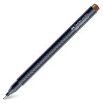 ΜΑΡΚΑΔΟΡΟΣ ΛΕΠΤΗΣ ΓΡΑΦΗΣ GRIP FINEPEN 0.4mm ΚΑΦΕ 80 FABER CASTELL