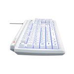 ΠΛΗΚΤΡΟΛΟΓΙΟ ΕΝΣΥΡΜΑΤΟ GAMING BACKLIGHT ΛΕΥΚΟ US MT-K9000 MEETION