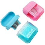 ΞΥΣΤΡΑ ΔΙΠΛΗ ΠΑΣΤΕΛ ΠΑΣΤΕΛ GLITTER ΜΕ ΔΟΧΕΙΟ KEYROAD