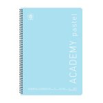ΤΕΤΡΑΔΙΟ ΣΠΙΡΑΛ ΔΥΟ 2 ΘΕΜΑΤΩΝ ΠΑΣΤΕΛ ACADEMY EDITION PASTEL 17x25 ΤΥΠΟΤΡΑΣΤ
