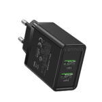 ΦΟΡΤΙΣΤΗΣ USB-A ΜΕ 2 ΘΥΡΕΣ 18W ΜΑΥΡΟ FBAB0-EU VENTION
