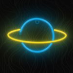 ΦΩΤΙΣΤΙΚΟ LED ΠΑΙΔΙΚΟ ΔΙΑΚΟΣΜΗΤΙΚΟ ΜΕ ΜΠΑΤΑΡΙΑ ΚΑΙ ΚΑΛΩΔΙΟ USB SATURN FLNE11 FOREVER LIGHT