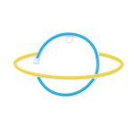 ΦΩΤΙΣΤΙΚΟ LED ΠΑΙΔΙΚΟ ΔΙΑΚΟΣΜΗΤΙΚΟ ΜΕ ΜΠΑΤΑΡΙΑ ΚΑΙ ΚΑΛΩΔΙΟ USB SATURN FLNE11 FOREVER LIGHT