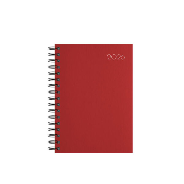 ΗΜΕΡΟΛΟΓΙΟ ΗΜΕΡΗΣΙΟ ΣΠΙΡΑΛ ΜΕ ΣΚΛΗΡΟ ΕΞΩΦΥΛΛΟ TEMPUS 17Χ24 2026 ΛΙΝΑΡΔΑΤΟΣ