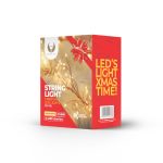 ΧΡΙΣΤΟΥΓΕΝΝΙΑΤΙΚΑ ΛΑΜΠΑΚΙΑ 480LED 3m COPPER STRING ΛΕΥΚΟ ΘΕΡΜΟ ΦΩΣ FOREVER LIGHT