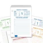 ΗΜΕΡΟΔΕΙΚΤΗΣ ΓΡΑΦΕΙΟΥ ΓΥΡΙΣΤΟΣ ΕΠΙΤΡΑΠΕΖΙΟΣ 12X8,5 2026 INNOSTAT