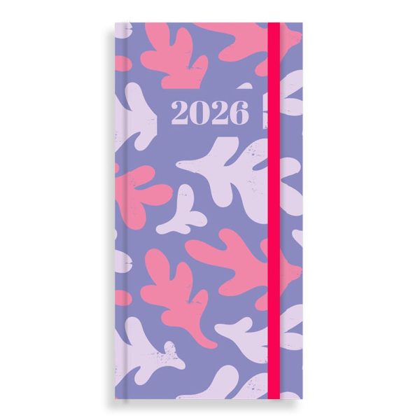 ΗΜΕΡΟΛΟΓΙΟ ΕΒΔΟΜΑΔΙΑΙΟ ΣΚΛΗΡΟ ΕΞΩΦΥΛΛΟ ΜΟΝΟΧΡΩΜΟ ΜΕ ΛΑΣΤΙΧΟ 8x16 RIVER TESORO ΔΙΑΚΑΚΗΣ