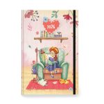 ΗΜΕΡΟΛΟΓΙΟ ΗΜΕΡΗΣΙΟ ΜΕ ΣΚΛΗΡΟ ΕΞΩΦΥΛΛΟ ΚΑΙ ΛΑΣΤΙΧΟ 17x25 INNUENDO INNOSTAT