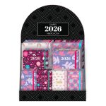 ΗΜΕΡΟΛΟΓΙΟ ΗΜΕΡΗΣΙΟ ΣΚΛΗΡΟ ΕΞΩΦΥΛΛΟ ΜΕ ΛΑΣΤΙΧΟ 14x20 RIVER TESORO ΔΙΑΚΑΚΗΣ