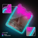 ΚΑΘΡΕΠΤΗΣ ΜΕ ΦΩΤΙΣΤΙΚΟ LED NEON ΚΑΛΩΔΙΟ USB MIRROR LOVE YOURSELF FMNE01FOREVER LIGHT