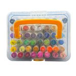 ΜΑΡΚΑΔΟΡΟΙ ΖΩΓΡΑΦΙΚΗΣ ΕΙΚΟΝΟΓΡΑΦΗΣΗΣ ΠΑΙΔΙΚΟΙ ΝΕΡΟΥ ΔΙΠΛΗΣ ΜΥΤΗΣ BROAD & BRUSH ΣΕΤ 48 ΧΡΩΜΑΤΩΝ APMV8035 M&G STATIONERY