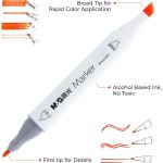 ΜΑΡΚΑΔΟΡΟΙ ΖΩΓΡΑΦΙΚΗΣ ΕΙΚΟΝΟΓΡΑΦΗΣΗΣ ΠΑΙΔΙΚΟΙ ΝΕΡΟΥ ΔΙΠΛΗΣ ΜΥΤΗΣ BROAD & BRUSH ΣΕΤ 60 ΧΡΩΜΑΤΩΝ APMV8036 M&G STATIONERY