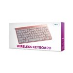 ΠΛΗΚΤΡΟΛΟΓΙΟ ΑΣΥΡΜΑΤΟ ULTRA SLIM BLUETOOTH ROSE GOLD SETTY