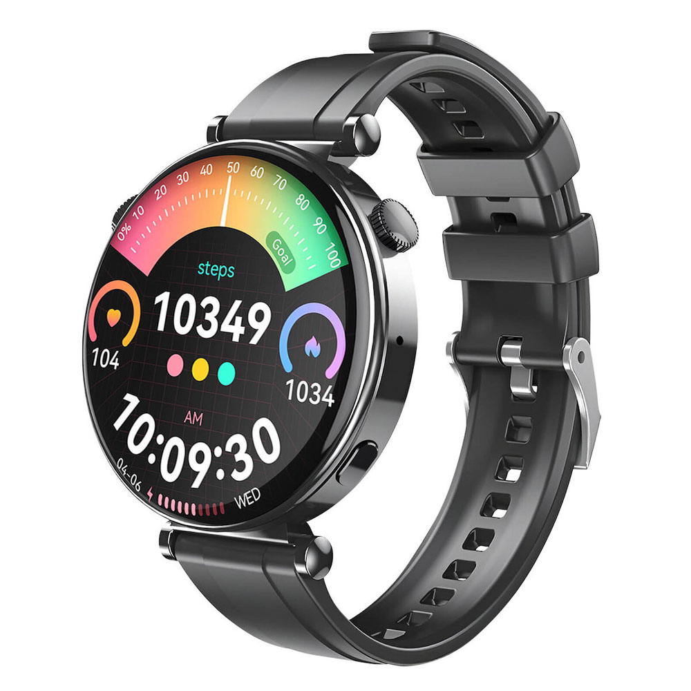 smartwatch-me-palmografo-smart-sport-watch-zinc-alloy-tempered-glass-gt4-mini-mavro-xo_0004_Layer 12 SMARTWATCH ΜΕ ΠΑΛΜΟΓΡΑΦΟ SMART SPORT WATCH ZINC ALLOY TEMPERED GLASS GT4 MINI ΜΑΥΡΟ XO