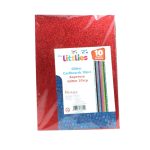ΜΠΛΟΚ ΚΟΛΑΖ GLITTER Α4 21x29,7cm 230GR ΠΑΚΕΤΟ 10 ΑΣΟΡΤΙ ΧΡΩΜΑΤΩΝ THE LITTLIES