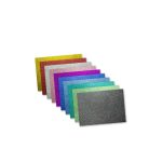 ΜΠΛΟΚ ΚΟΛΑΖ GLITTER Α4 21x29,7cm 230GR ΠΑΚΕΤΟ 10 ΑΣΟΡΤΙ ΧΡΩΜΑΤΩΝ THE LITTLIES