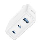 ΦΟΡΤΙΣΤΗΣ GaN 100W PD QUICK CHARGE 2xUSB-C 1xUSB-A ΛΕΥΚΟ CE35 XO